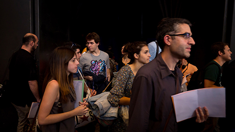 Participantes en el Concurso Teatro Exprés 2013. (17-X-2013).